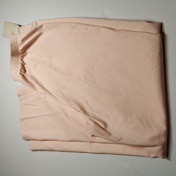 Vintage Elastic Waist Catalina Rose Pink Pants Made in USA Size 18 - Picture 8 of 8